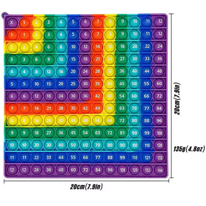 MathPop – wielokolorowa tablica sensoryczna do nauki liczenia i koncentracji | Wiek 3+