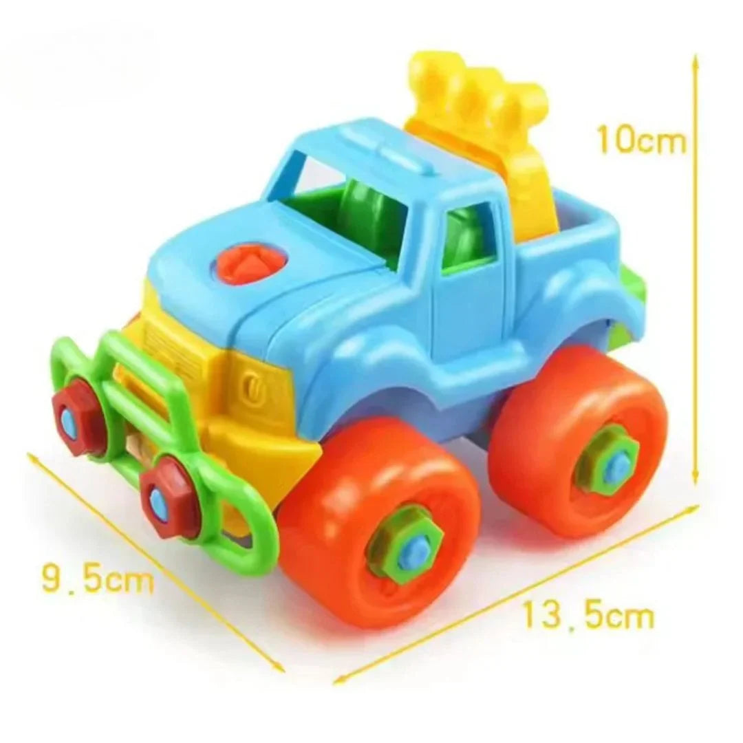 BuildMaster – Zestaw do samodzielnego konstruowania pojazdów STEM Toys dla dzieci w wieku 6+ lat