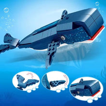AquaBricks – Zestaw klocków „Zwierzęta oceaniczne” dla dzieci w wieku 6+