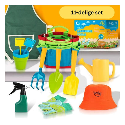 GardenSprouts – zestaw narzędzi ogrodowych dla dzieci w wieku 3+ lat – rozwija odpowiedzialność i sprawność motoryczną dłoni