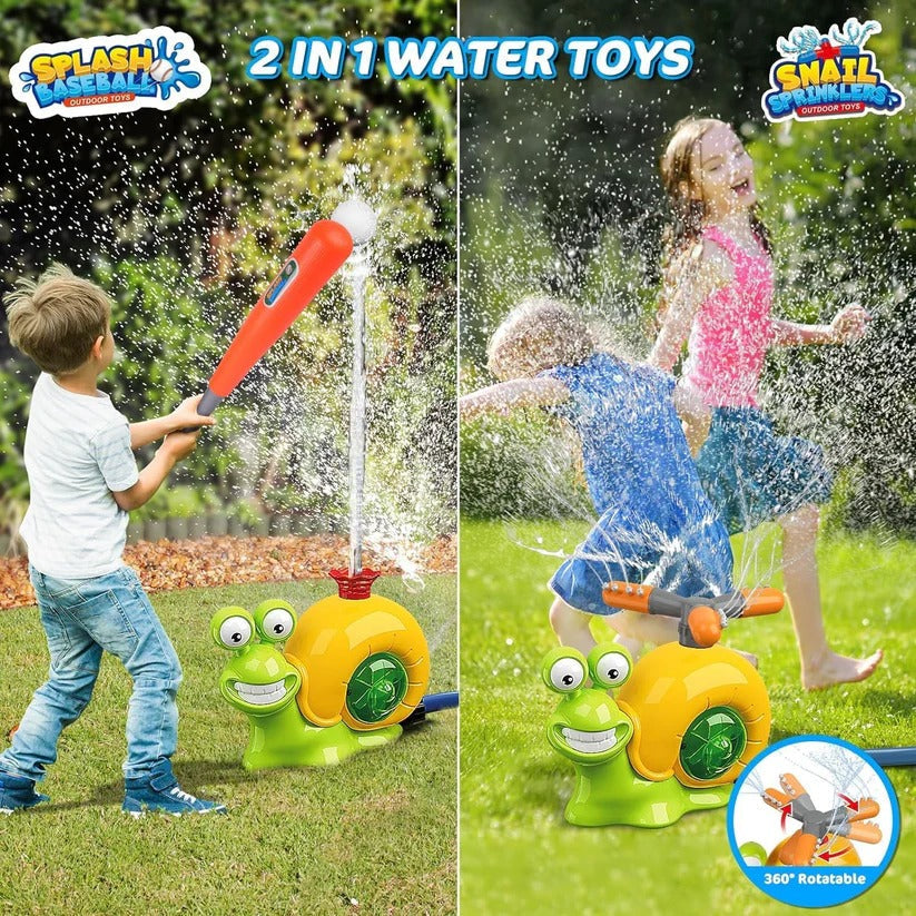 SplashSlugger – gra baseballowa SplashSlugger dla dzieci w wieku 4+ lat – poprawia koordynację i zapewnia letnią zabawę na świeżym powietrzu