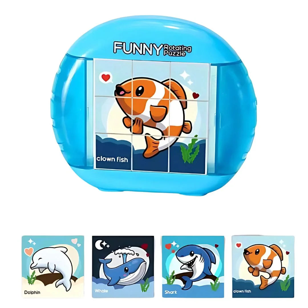 PuzzleWhirl – wirująca zabawka-puzzle dla dzieci w wieku 6+