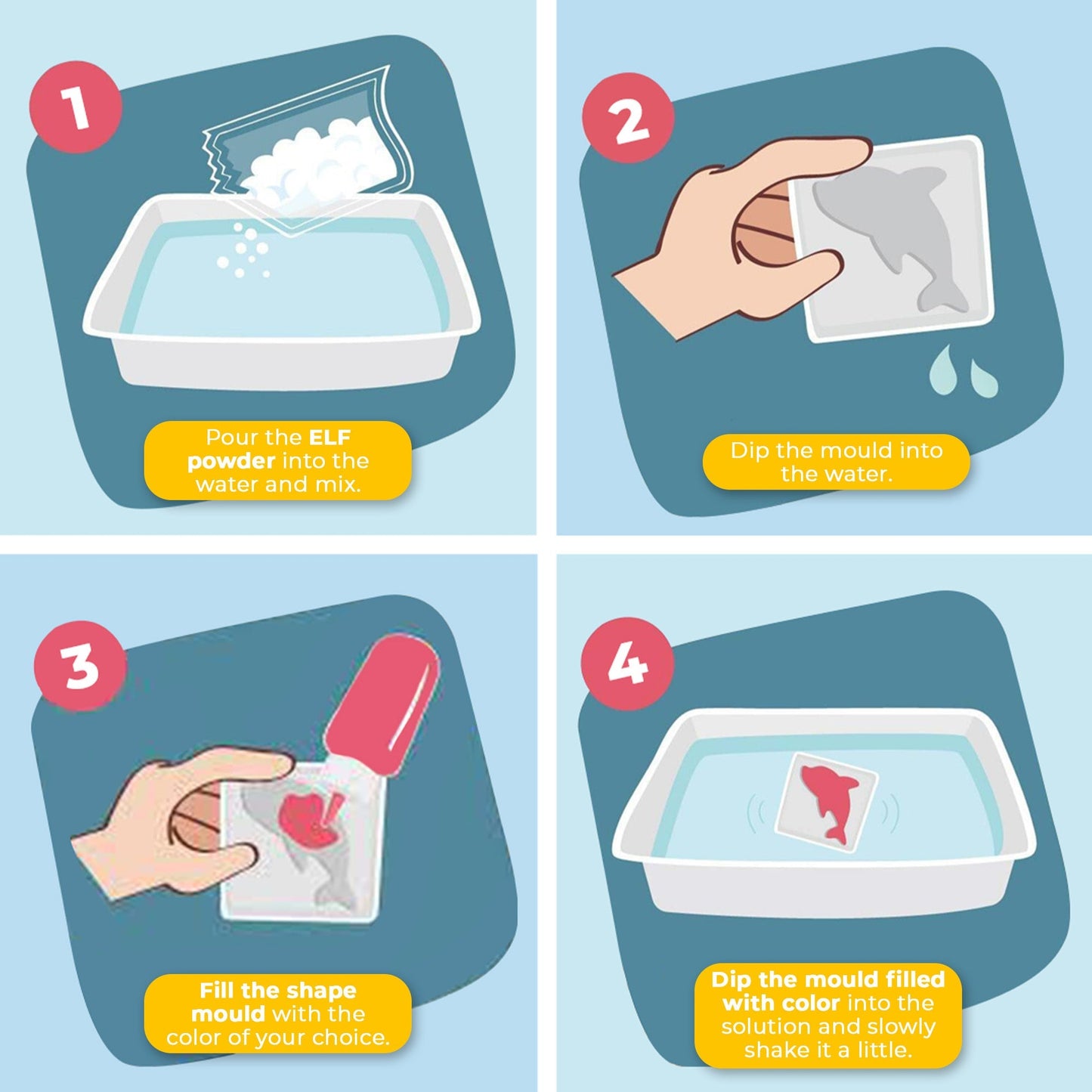 AquaFairyGel – zestaw DIY Magiczny Wodny Elf