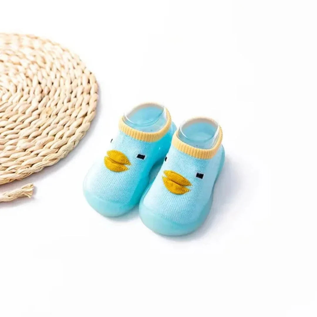 TinySteps – skarpetki wsuwane dla niemowląt od 6 miesięcy – miękkie, antypoślizgowe i komfortowe