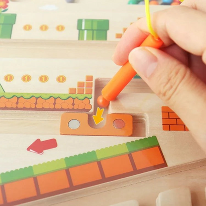 MazeMaster - Labirynt liczb i kolorów Montessori