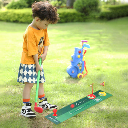 TeeChamp – Zestaw wózków golfowych dla dzieci w wieku 3+ lat – stymuluje koordynację i aktywną zabawę