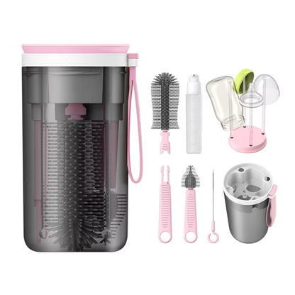 CleanSip Mini – przenośny zestaw do czyszczenia butelek dla niemowląt – dla każdego wieku
