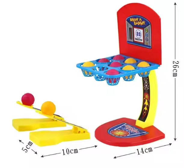 HoopShot – mini gra w koszykówkę dla dzieci w wieku 4+ lat – rozwija orientację, koncentrację i przyjacielską rywalizację
