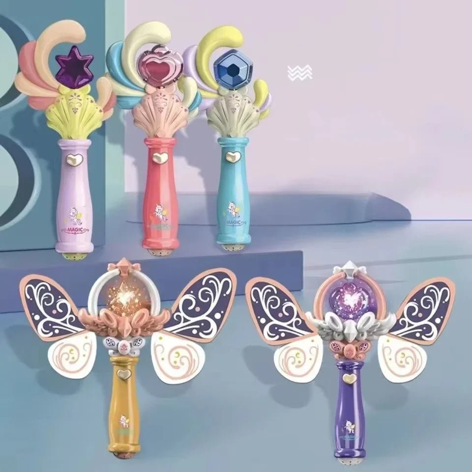 FlutterGlim – Magiczna różdżka w kształcie motyla dla dzieci w wieku 3+