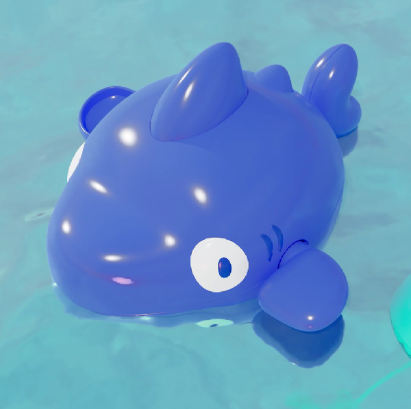 SmoothSplash – Zabawki do kąpieli w kształcie zwierzątek dla dzieci w wieku 3+ lat – stymulują rozwój sensoryczny i więzi