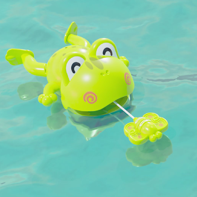 SmoothSplash – Zabawki do kąpieli w kształcie zwierzątek dla dzieci w wieku 3+ lat – stymulują rozwój sensoryczny i więzi