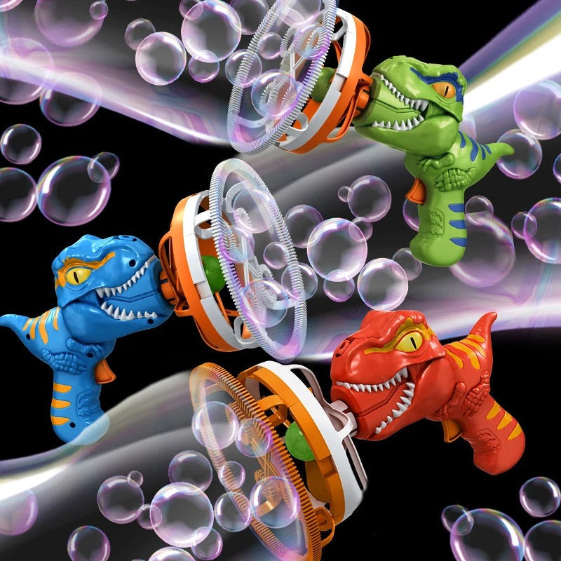 Dino Bubble - zabawka-pistolet-maszyna-dinozaur