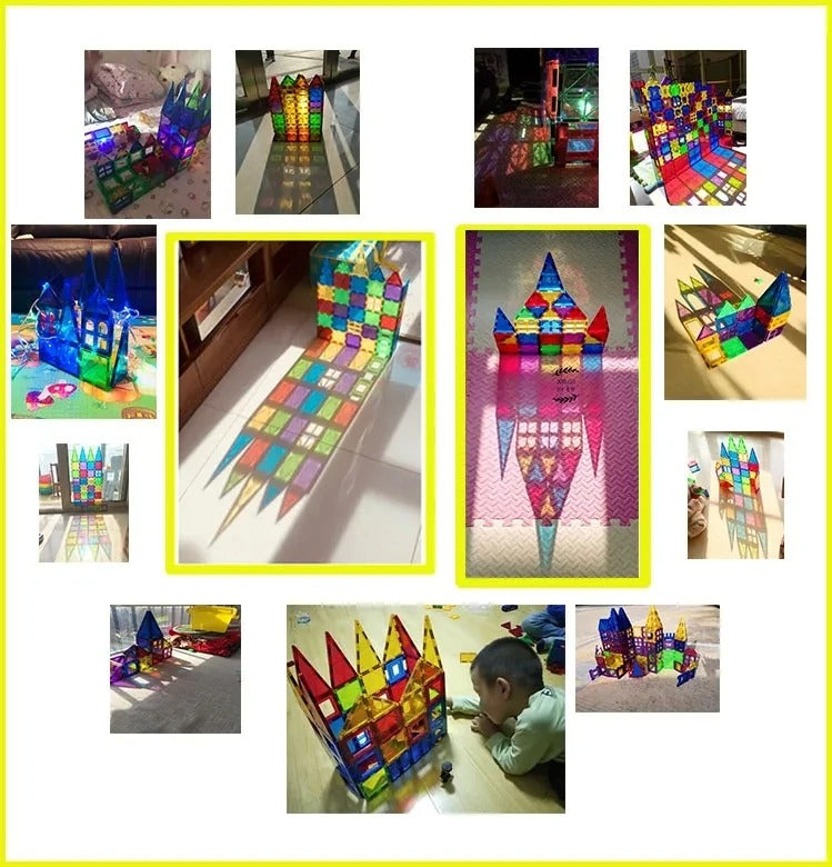 MagneTiles – Edukacyjny zestaw magnetycznych klocków 3D