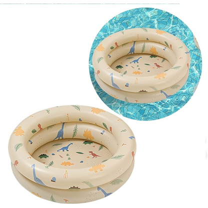 WadeWave – nadmuchiwany basen dla dzieci z PVC (2+) – do zabawy na świeżym powietrzu, okrągły kształt