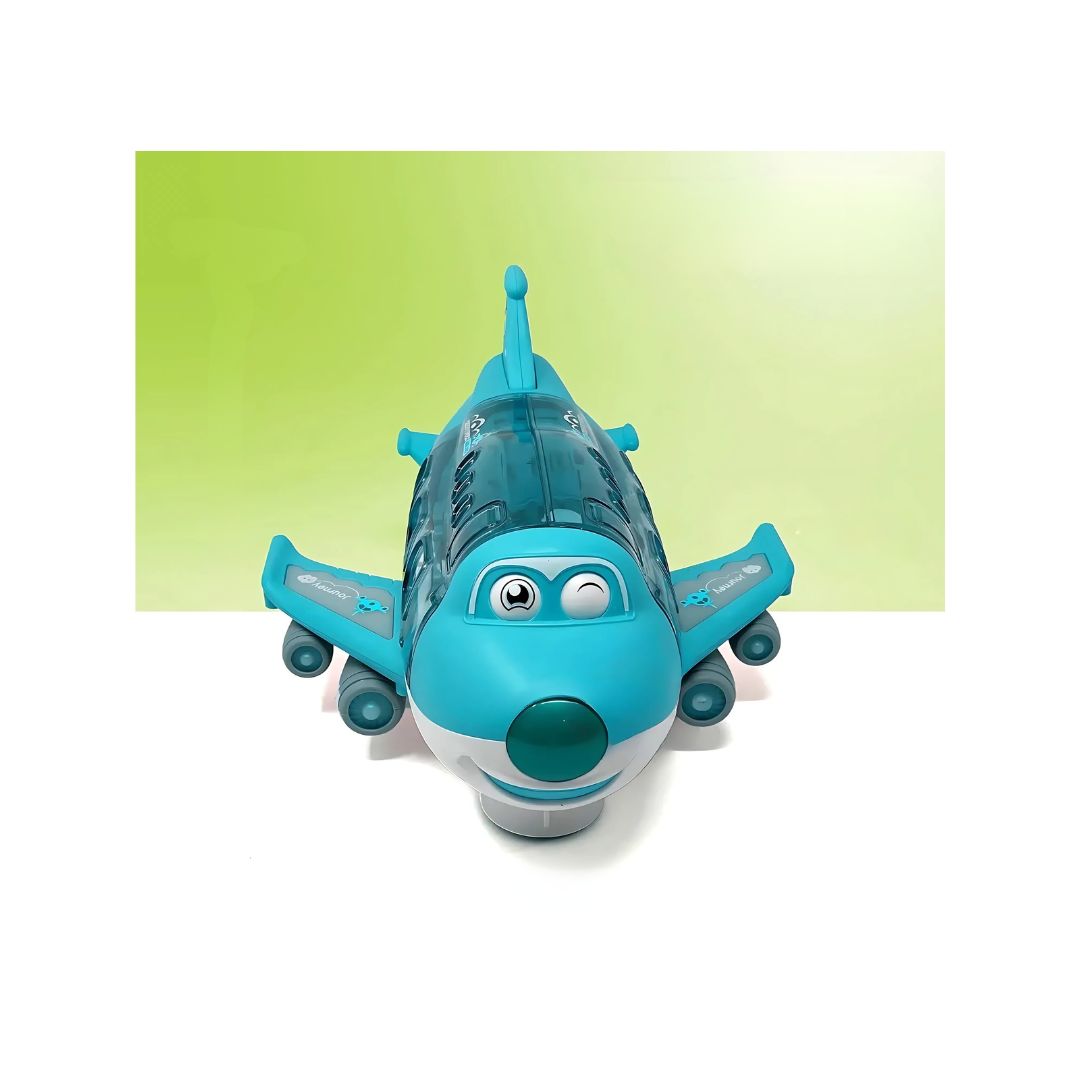 Pilot Whiz – samolocik na kółkach dla dzieci w wieku 2+ lat – zachęca do kreatywnej zabawy w odgrywanie ról i rozwijania małej motoryki