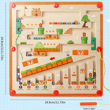 MazeMaster - Labirynt liczb i kolorów Montessori