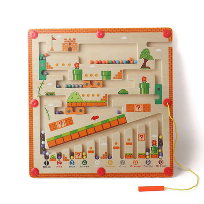 MazeMaster - Labirynt liczb i kolorów Montessori