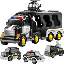 Action Responder – zestaw zabawek w postaci pojazdu transportowego dla małych bohaterów