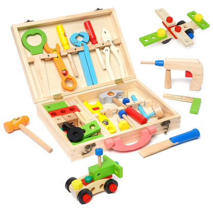 MakerKit – Drewniana przygoda z narzędziami dla maluchów