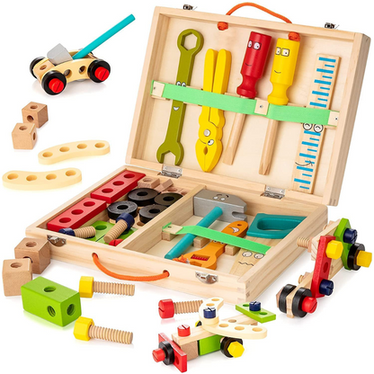 MakerKit – Drewniana przygoda z narzędziami dla maluchów