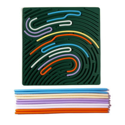 PushPeel – silikonowa tablica sensoryczna dla dzieci w wieku 3+ lat – poprawia precyzję ruchów i koncentrację