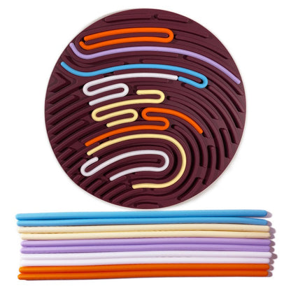 PushPeel – silikonowa tablica sensoryczna dla dzieci w wieku 3+ lat – poprawia precyzję ruchów i koncentrację