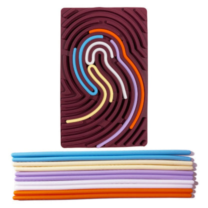 PushPeel – silikonowa tablica sensoryczna dla dzieci w wieku 3+ lat – poprawia precyzję ruchów i koncentrację