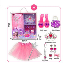 LittlePrincess– Zestaw butów i akcesoriów do przebierania | Tiara, biżuteria, zabawa w odgrywanie ról | Wiek 3–6 lat