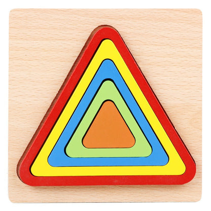 ShapeSort – drewniana układanka Montessori