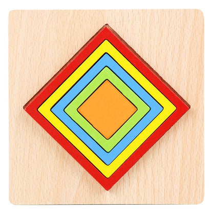 ShapeSort – drewniana układanka Montessori