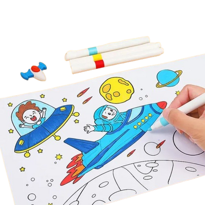 RollArt - Duża rolka kolorowego papieru ze ściany z możliwością rozdarcia
