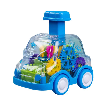 GearRush – przezroczysty samochodzik typu „pchaj i jedź” dla dzieci w wieku od 2 lat