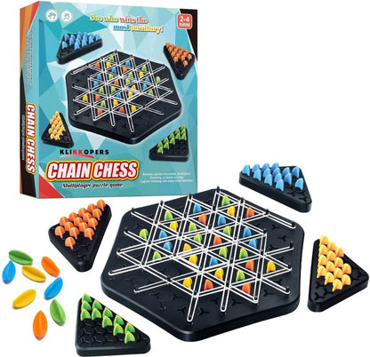 ChainGame - rodzinna gra planszowa w szachy trójkątne