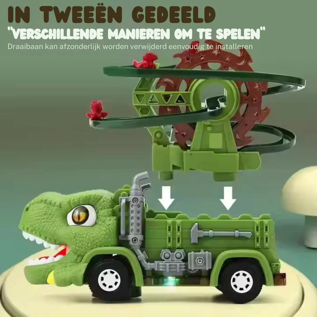 DinoLoop– podświetlany tor wyścigowy z dinozaurami dla dzieci w wieku 3+ lat – łączy akcję, światła i zabawę STEM