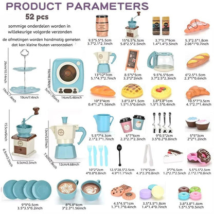 Drewniana kawiarnia i piekarnia BrewBakers – zabawa w baristę – wiek 3+