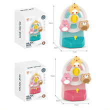 SpinChime – zabawka muzyczna w kształcie koła ze zwierzętami dla dzieci w wieku 2+ lat – sprzyja wyciszeniu, zabawie wizualnej i koncentracji