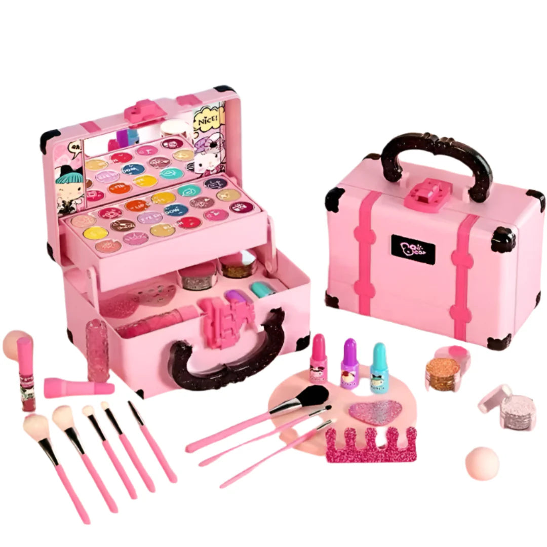 MiniGlam - Zestaw do zabawy dla dziewczynek z makijażem księżniczki