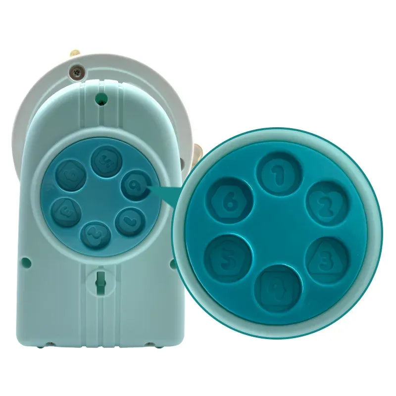 SpinChime – zabawka muzyczna w kształcie koła ze zwierzętami dla dzieci w wieku 2+ lat – sprzyja wyciszeniu, zabawie wizualnej i koncentracji