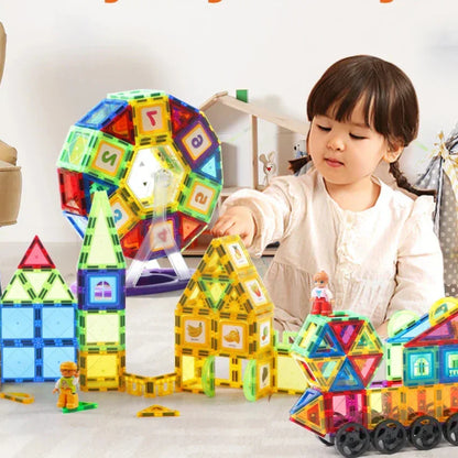 MagneTiles – Edukacyjny zestaw magnetycznych klocków 3D