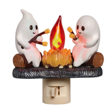 GhostGlow - Nocna lampka ducha z płomieniem