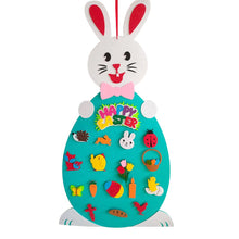 CraftyBunny - Dekoracja dla malucha na tablicę wielkanocną z filcu