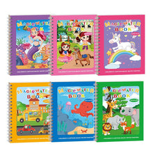 MagicDoodleBook – Wielorazowa książka do rysowania wodą | Montessori | Zabawa bez bałaganu | Dla dzieci w wieku 2–5 lat