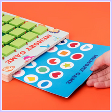 MemoMatch – Drewniana gra pamięciowa dla dzieci od 3 lat – poprawia pamięć i koncentrację