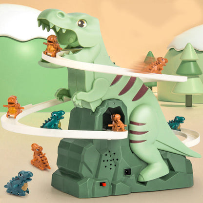 DinoTrack – zestaw do zabawy z elektrycznym torem wyścigowym dla dinozaurów
