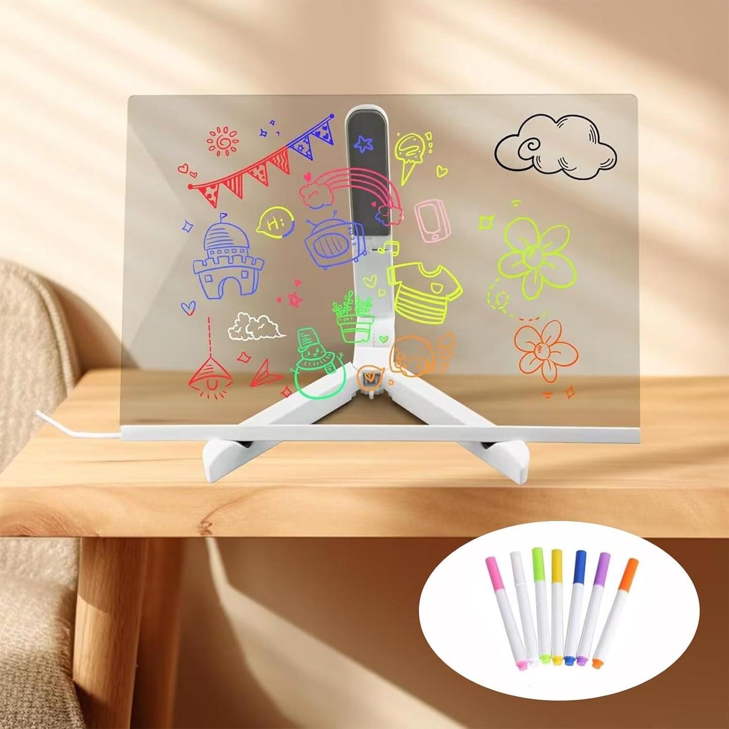 LumiBoard – kreatywna, wielokrotnego zapisu akrylowa tablica LED