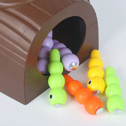 CatchCritters – Magnetyczna gra w robaki | Zabawki Montessori do ćwiczeń motoryki małej dla dzieci w wieku 3+